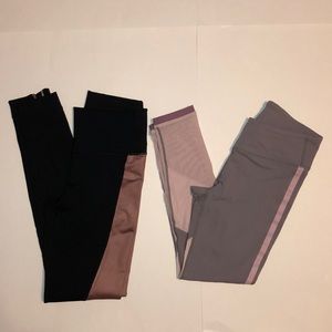 2 PAIRS OF FABLETICS LEGGINGS
